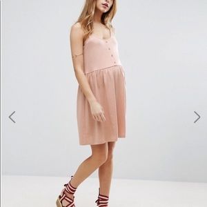 ASOS Maternity Cami Smock Dress w Button Front